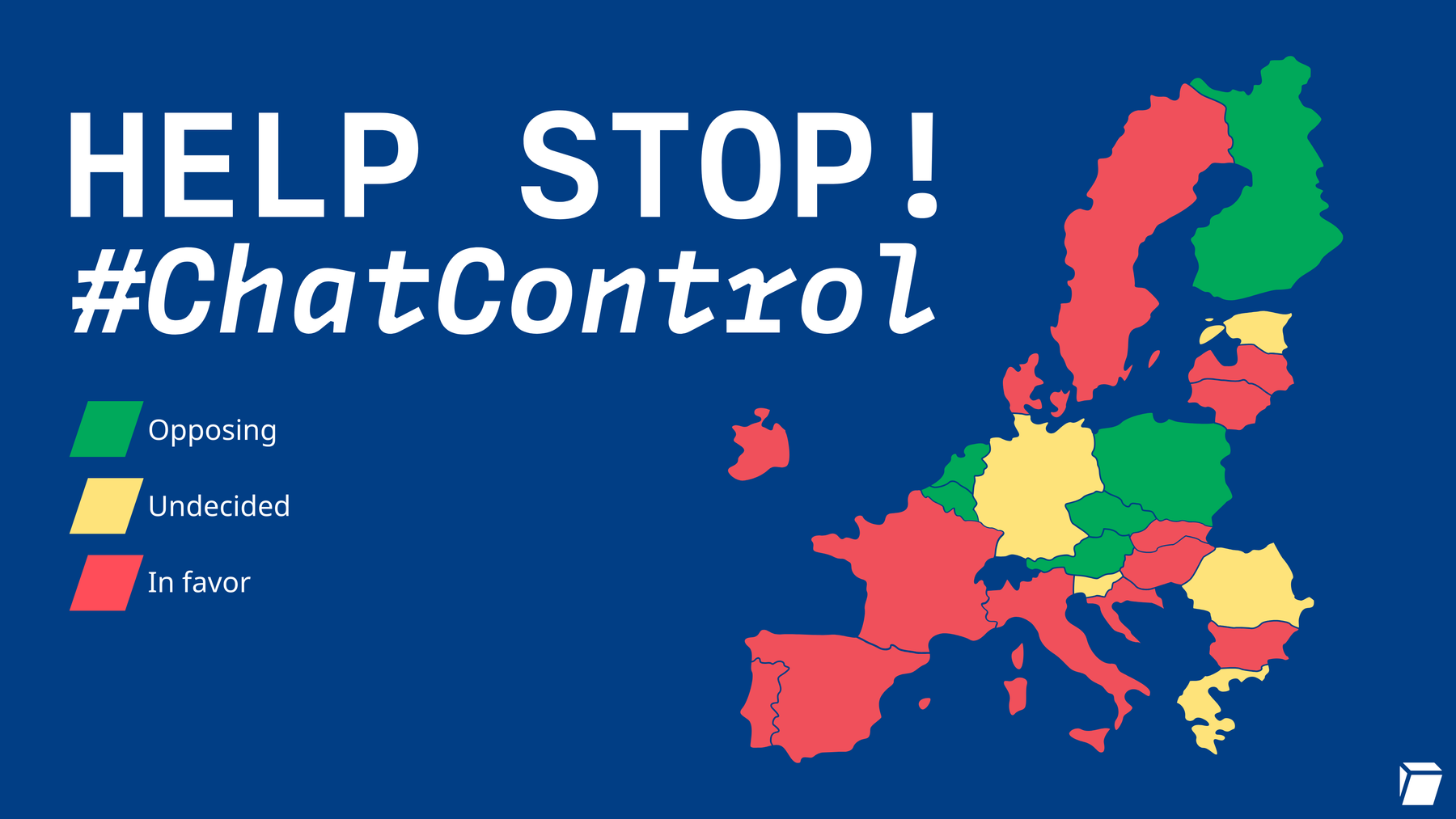 Fermiamo Chat Control