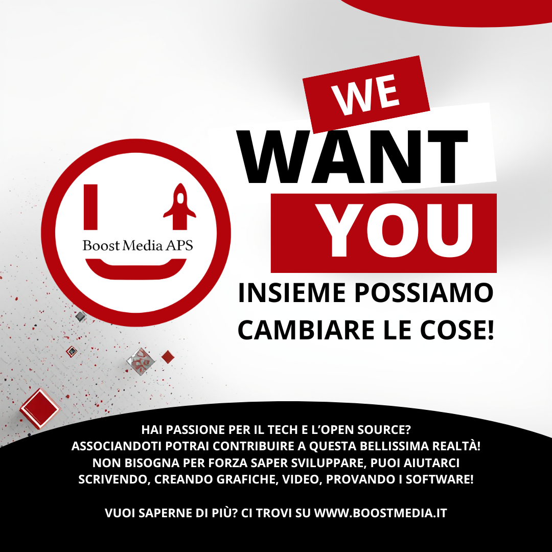 Boost Media sta cercando te!